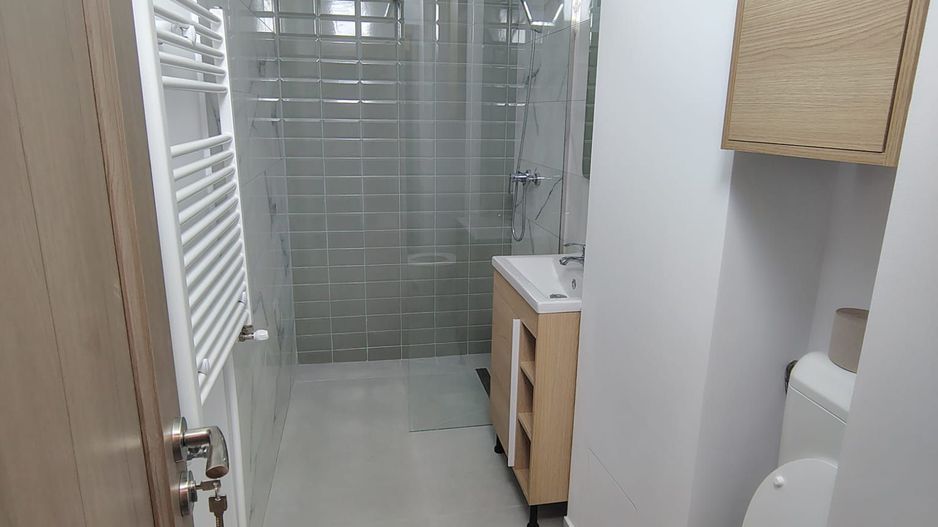 GARSONIERA- GIURGIULUI, PRIMA INCHIRIERE, CENTRALA, BUCATARIE INCHISA - Poză 8