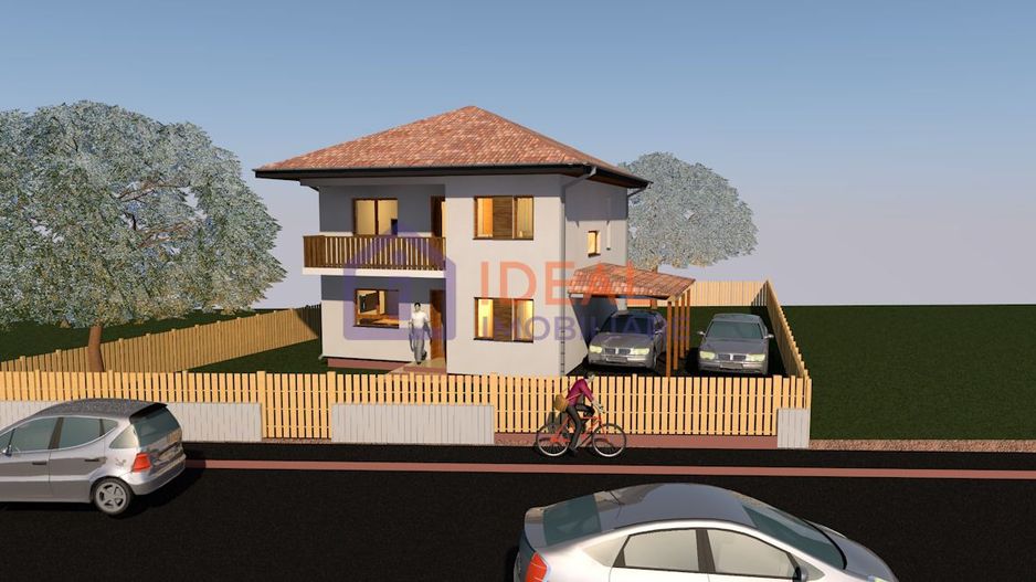 Casa Individuala cu 4 camere si garaj, in zona Lidl Selimbar - Poză 7