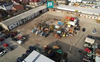 Teren intravilan 6.555 mp cu hală industrială - Poză 1