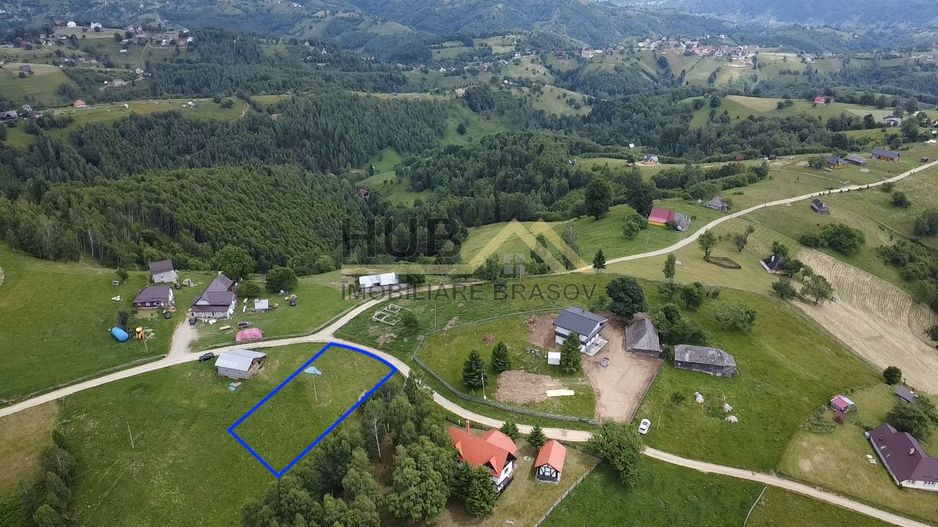 Teren Moieciu zona Pestera cu PUZ si utilitati | 4.649mp - Poză 2