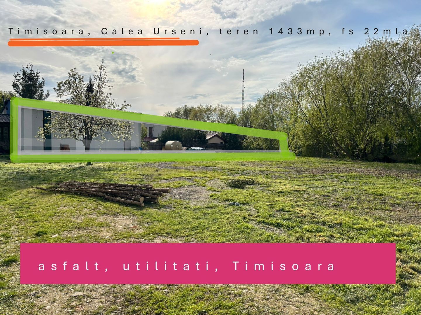 Teren Calea Urseni-Timisoara, super amplasare - Poză 1