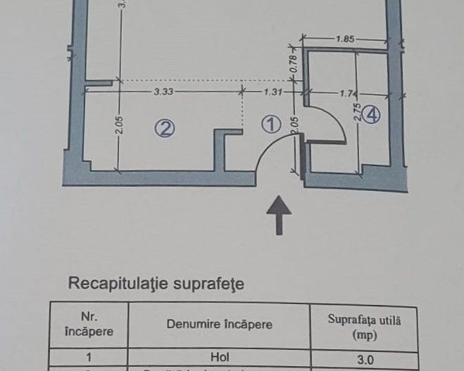 Studio Dublu Superb cu Terasa Generoasa H Pipera Lake - Poză 2