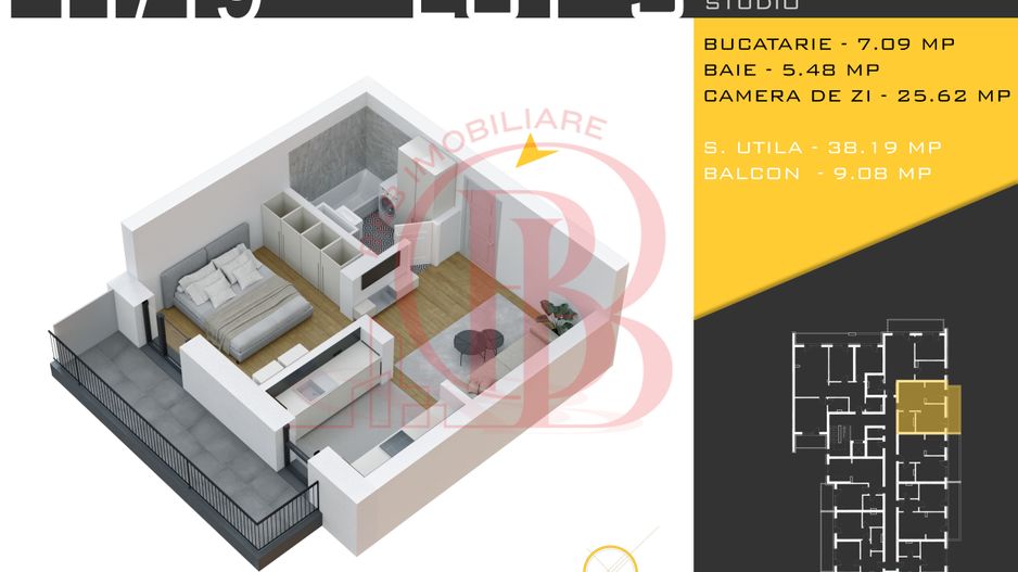 2 camere  Titan Pallady  Metrou Nicolae Teclu - Schiță 10