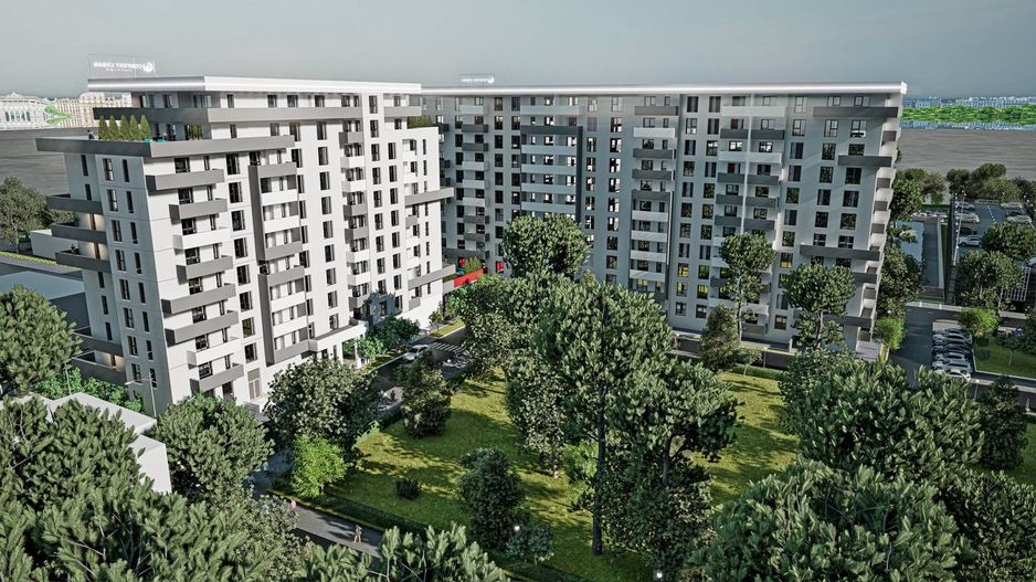 Apartament 4 camere, decomandat, ansamblu GREEN, Targ Pucheni - Poză 13