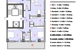 Apartament 4 camere//LUX//BLOC EXCLUSIVIST NOU//Herastrau//Cartierul Francez - Poză 25