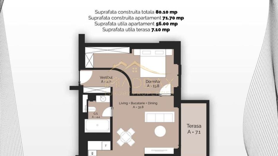 Proiect rezidențial // Apartamente 1-5 camere // Finalizare 2026 - Poză 51