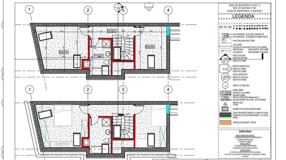 Apartament 4 Camere  in Vila , Centrala , Parcare , Totul Nou L352 - Poză 19