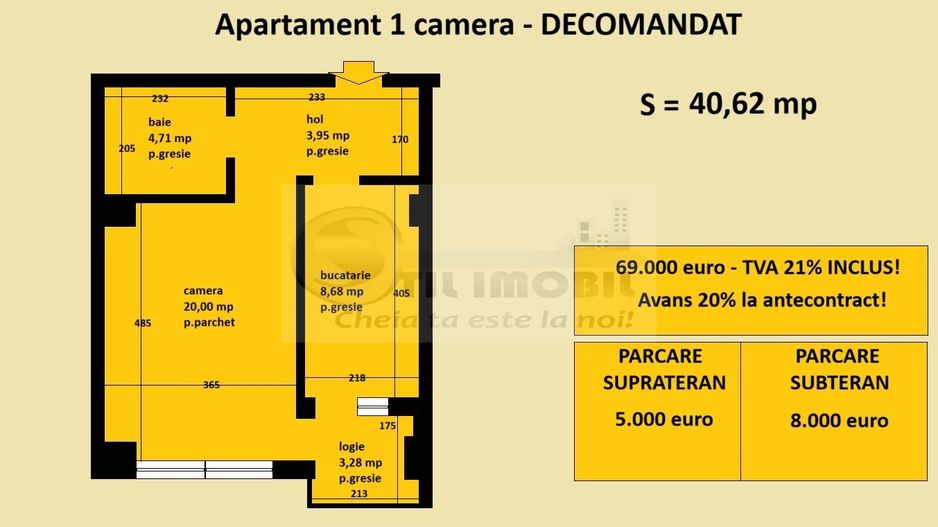 Apartament decomandat Cug Valea Adanca, bloc nou, cartier rezidential - Poză 2