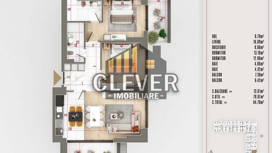 Bloc Premium Apartament Superb 3 Camere Direct Dezvoltator - Poză 1