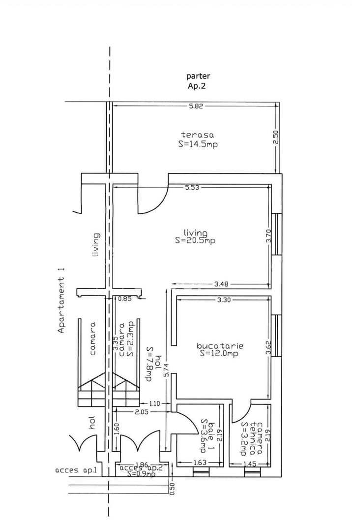 Duplex cu 4 camere in Mosnita Noua - 0% COMISION ! - Poză 21