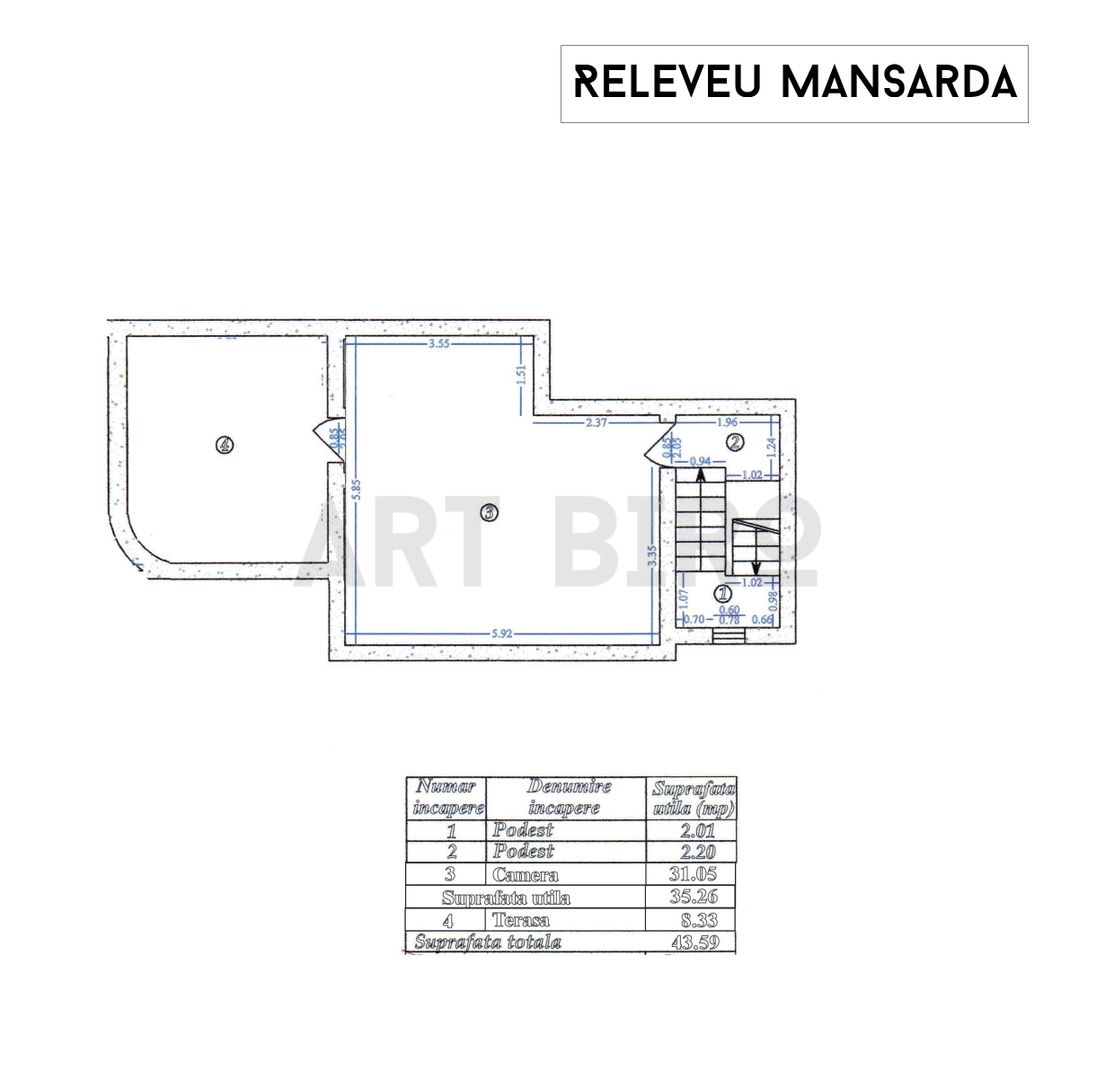 Zero comision, 179-452mp vila Banu Manta - Titulescu, parcare, 12' [M] - Schiță 17
