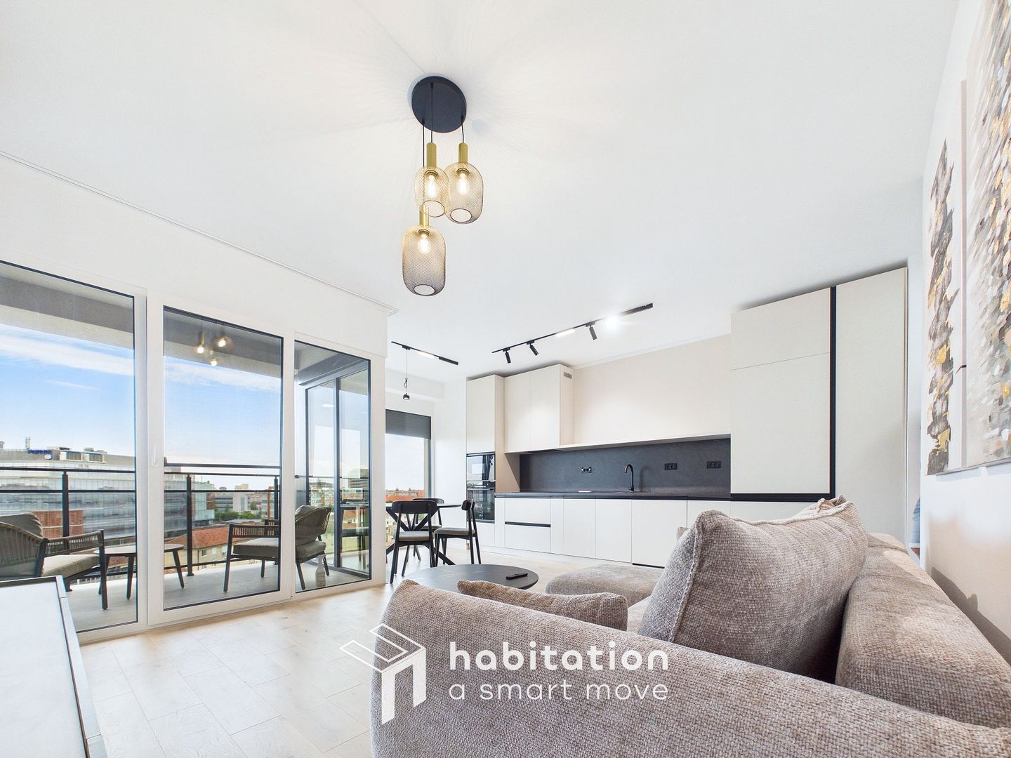 Apartament cu vedere spectaculoasă, prima închiriere,  Nord One - Poză 1