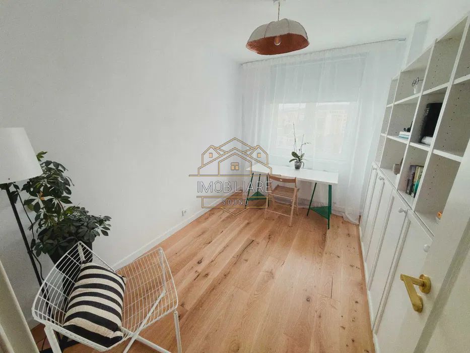 Apartament de vânzare cu 3 camere, 65 mp utili + 5 mp balcon, renovat - Poză 2