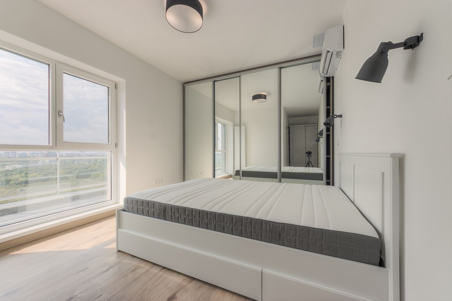 Apart 3 camere Belvedere Pipera Modelul Mare 90mp vedere panoramica - Poză 11