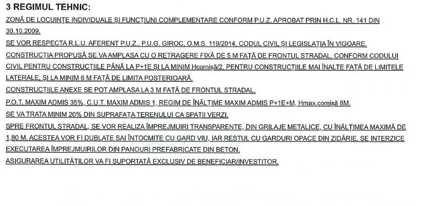 Chișoda | 563 mp | Front 19,5 m | Utilități | Aproape de lac - Poză 5