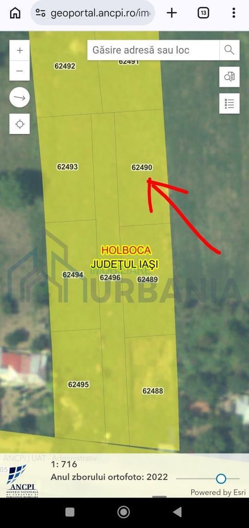 Teren intravilan Valea Lunga, com Holboca,Iasi - Poză 2