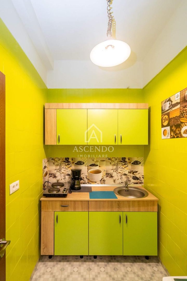 Garsonieră renovată, mobilată, Calea Victoriei, etaj 1, centrală - Poză 7