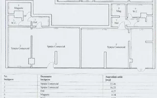 Sapient | Spatiu comercial - str. Oneștilor, Oradea - Schiță 14