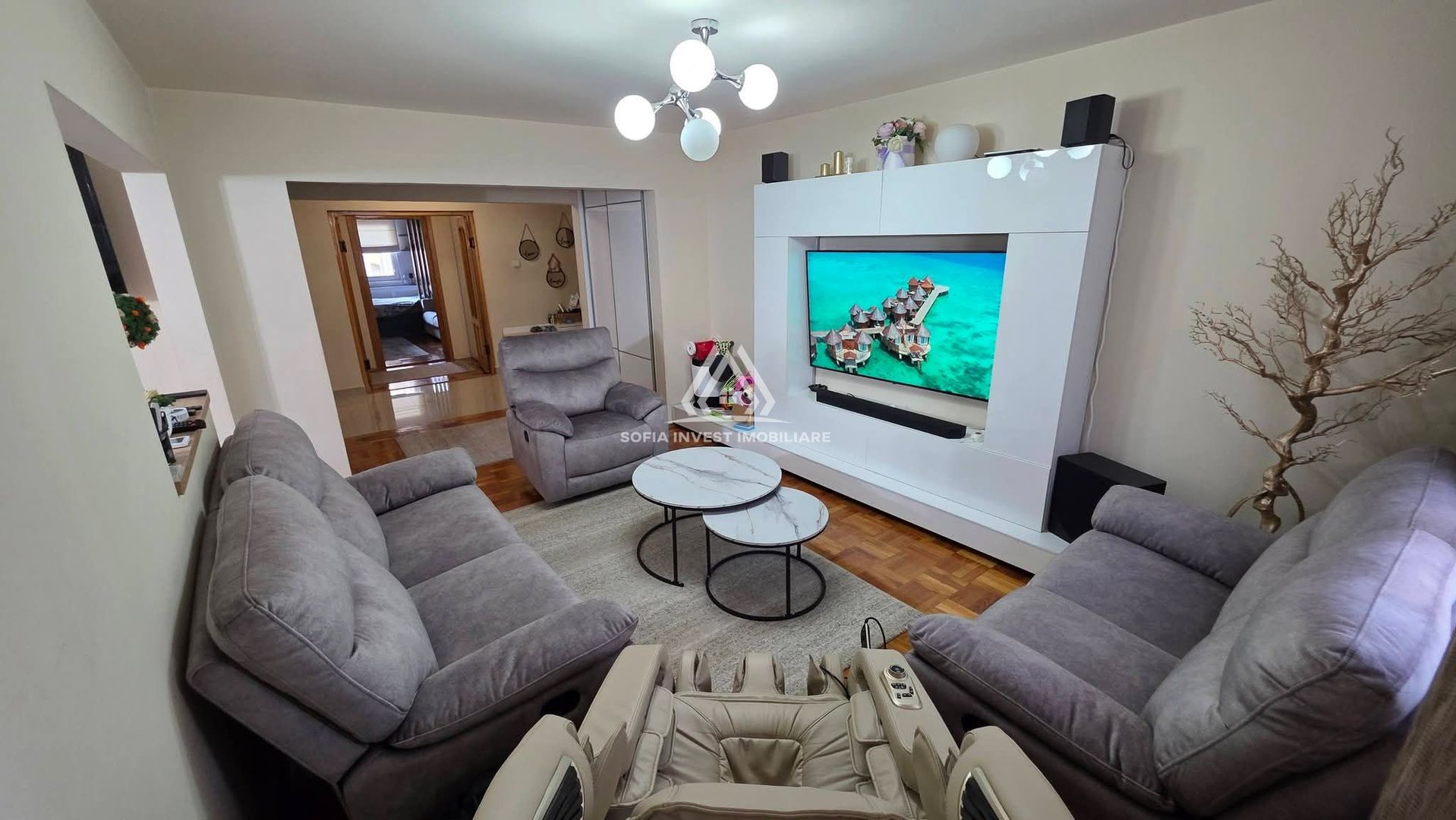 Apartament decomandat 3 camere, 100 mp | Etaj 1 | ZONA FARMEC - Poză 3