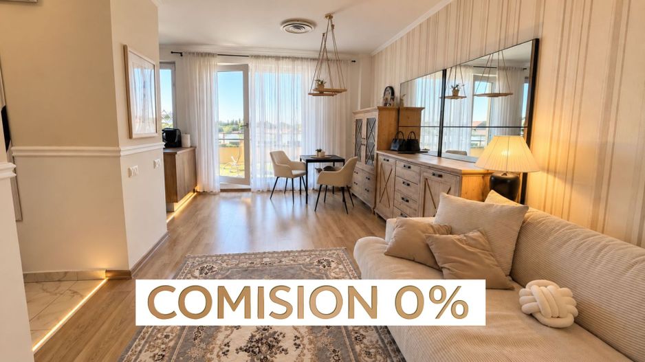 COMISION 0% Apartament 2 Camere | Terasa 38 mp | Etaj 1 | Mobilat Lux - Poză 1