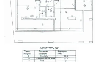 Apartament 3 camere // 157,6 mp utili + parcare // Aviatiei - Schiță 31