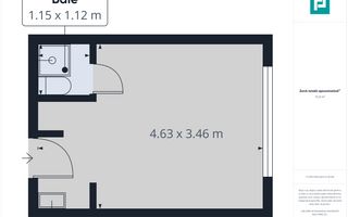 Garsonieră la parter zona UMT - Poză 12