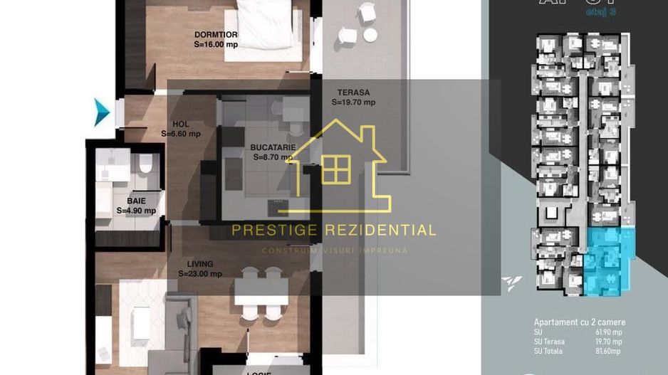 2 Camere, Terasa 20 mp, Decomandat, Mutare Imediata,Titan-Pallady - Poză 10