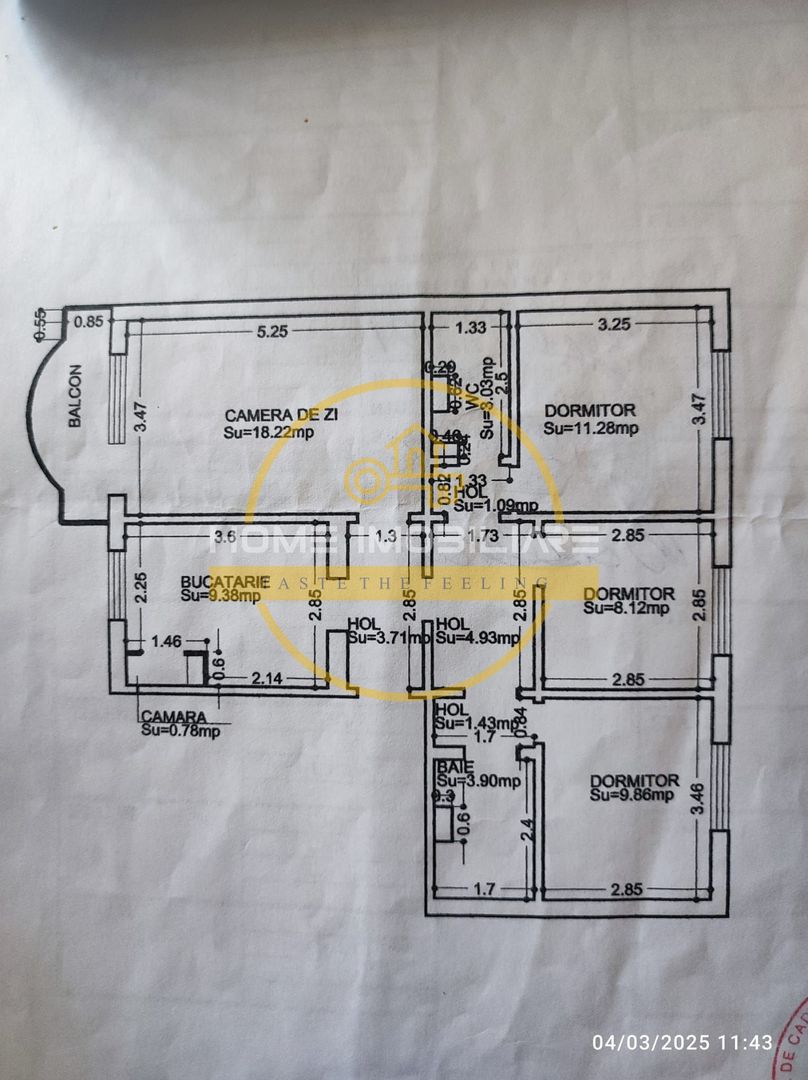 Apartament cu 4 camere/ Decomandat/  74 mp/ Dancu - Poză 11
