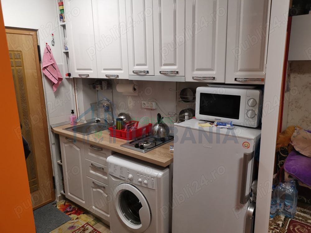 Garsoniera mobilata și utilata tip cameră de cămin cu baie proprie - Poză 5