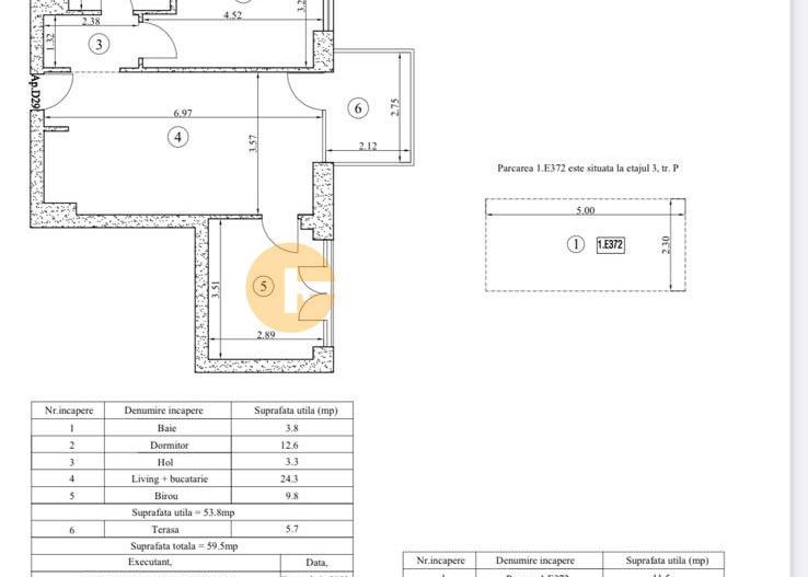 Silk District - 3 Camere - Etaj Intermediar - Intabulat - Mobilat/Utilat - Poză 13