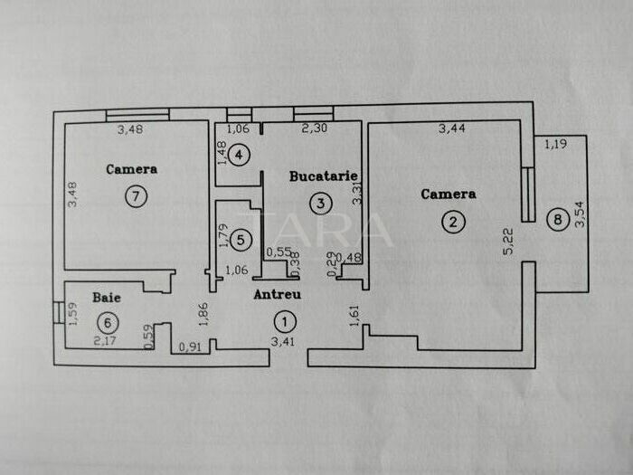 Vanzare apartament decomandat, central in Apahida. - Poză 7