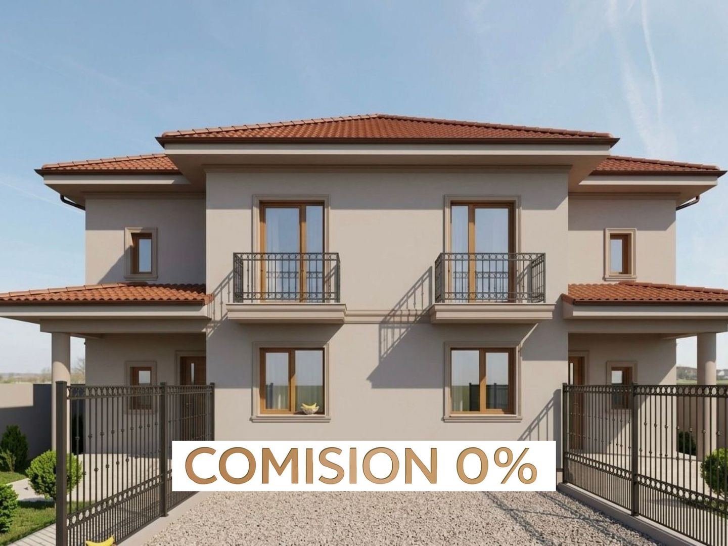 COMISION 0%, DUPLEX 5 CAMERE,  127 mp, 560 mp TEREN, LA ROSU, SACALAZ - Poză 1
