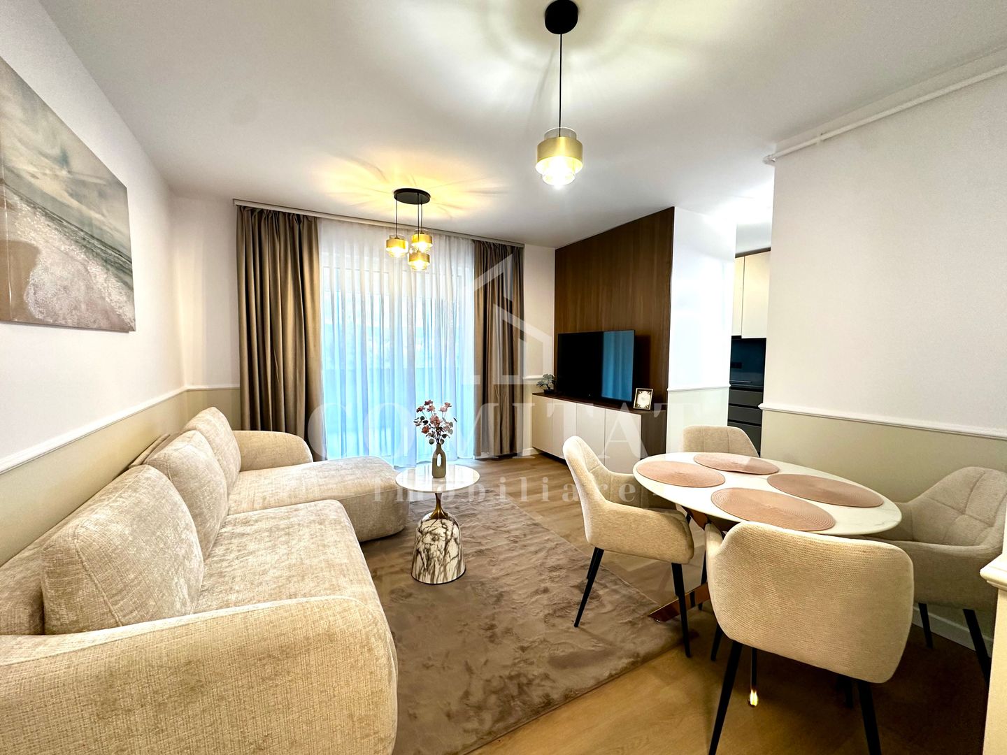 Apartament ultrafinisat | Etaj intermediar | Zona Str Tineretului - Poză 2