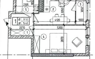 Vânzare, apartament, 1 cameră, strada Dimineții, Botanica - Poză 3
