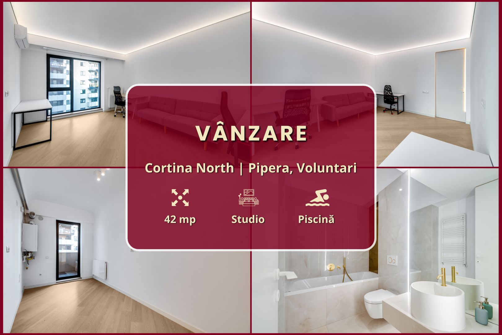 Cortina North || Studio || Finisat premium || Nemobilat - Poză 2