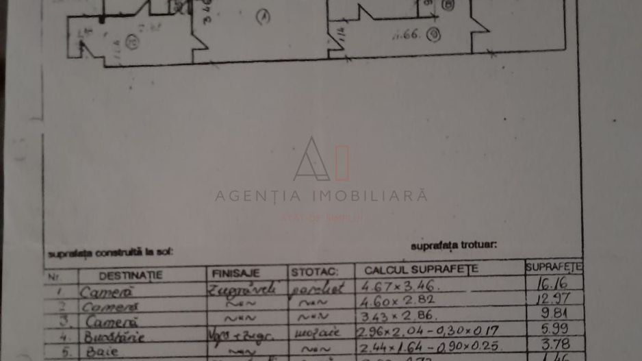 3 camere Apusului | Bloc reabilitat - Poză 11