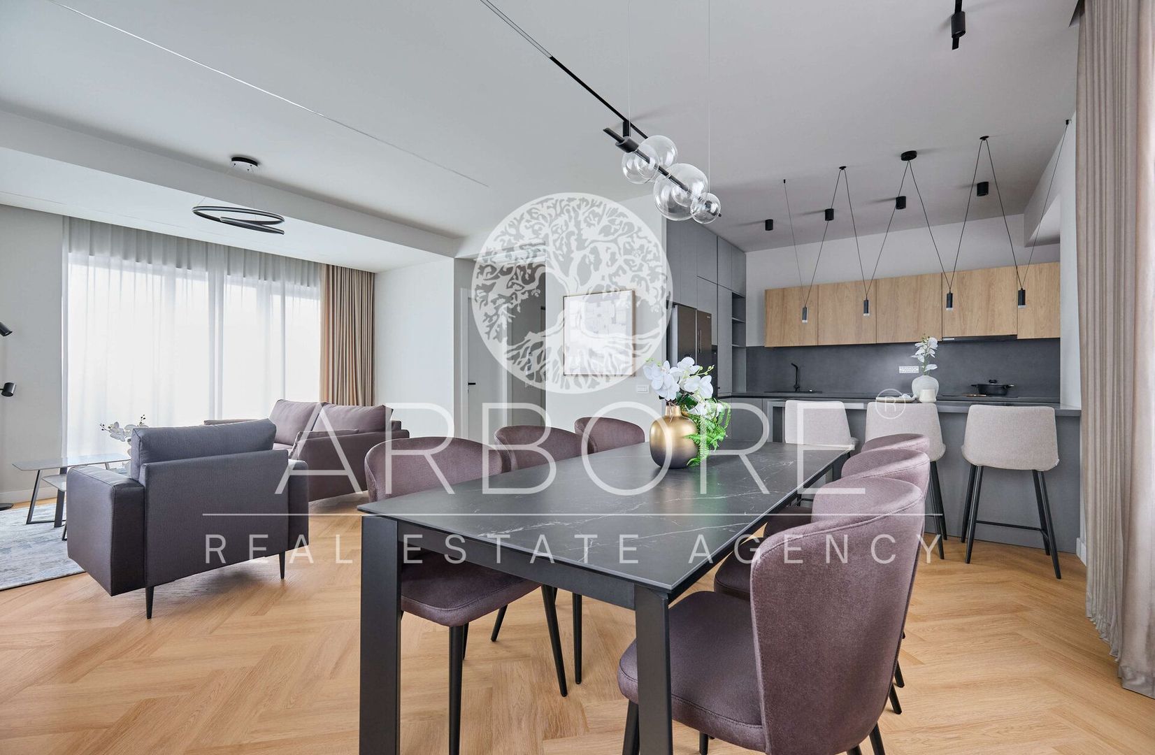 Penthouse premium whit 4 rooms ,111 sqm+terrace 90 sqm | Bucharest - Poză 5