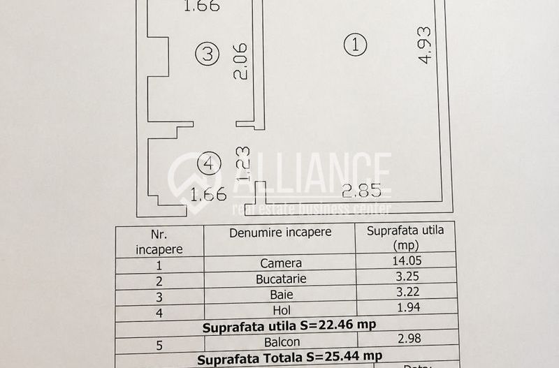 Garsoniera 26 mp (COD10)- CET - Poză 4