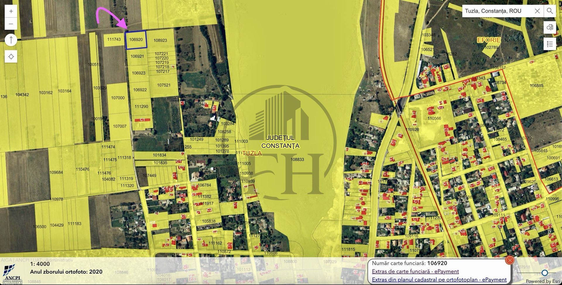 SOLD/VANDUT - Teren intravilan de vânzare Tuzla, Constanța - Poză 4