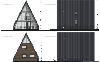 Structură A Frame modernă pentru case premium și Airbnb - 3 cam - Poză 3