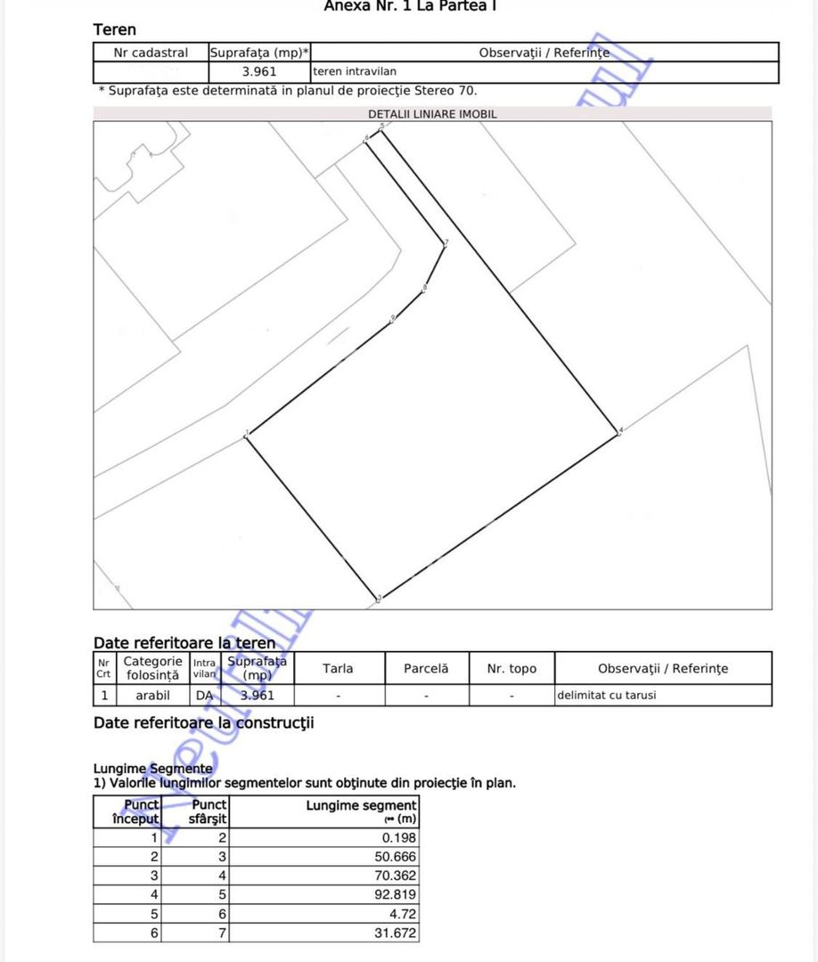 Teren intravilan 3961 MP | Paleu | Bihor - Poză 1