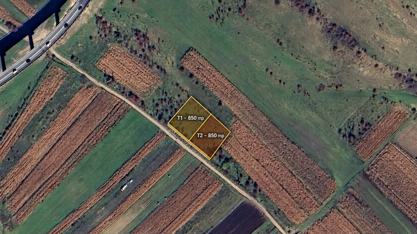 2 parcele teren intravilan de vanzare, Valcele - Poză 3