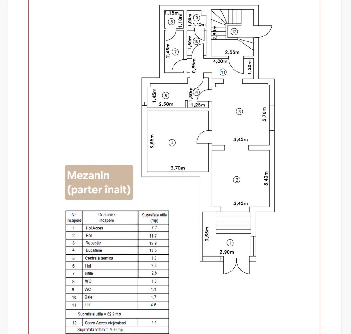 Casa Vila 12 camere de vanzare Calea Calarasilor Bucuresti Sector 3 - Poză 22