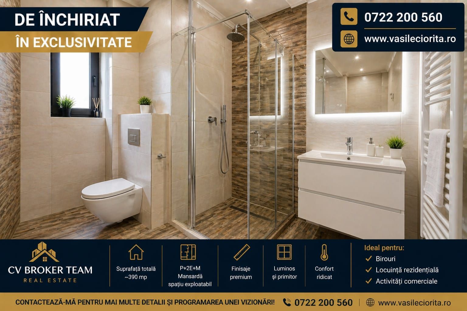 CLĂDIRE NOUĂ PREMIUM | 576 MPU,BIROURI,CLINCICA,ARBNB - Poză 6