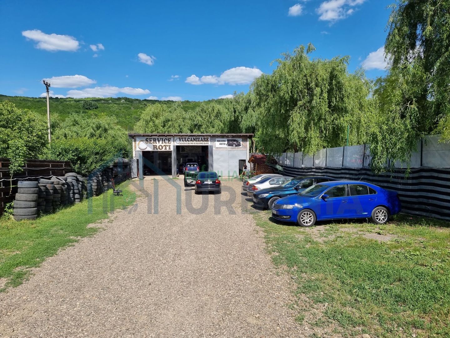 Service auto și vulcanizare de închiriat în Rediu, Iași – 1630 mp, cu echipamente - Poză 2