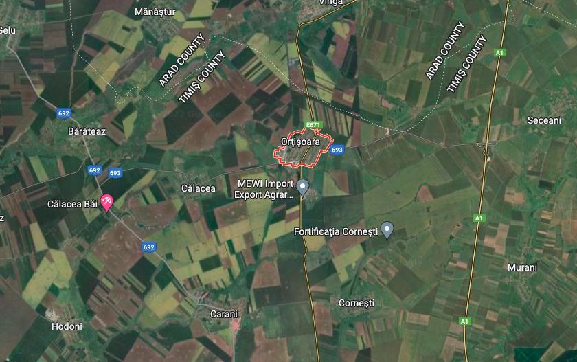 TEREN 950 MP LA 25 KM DE TIMISOARA - Poză 2