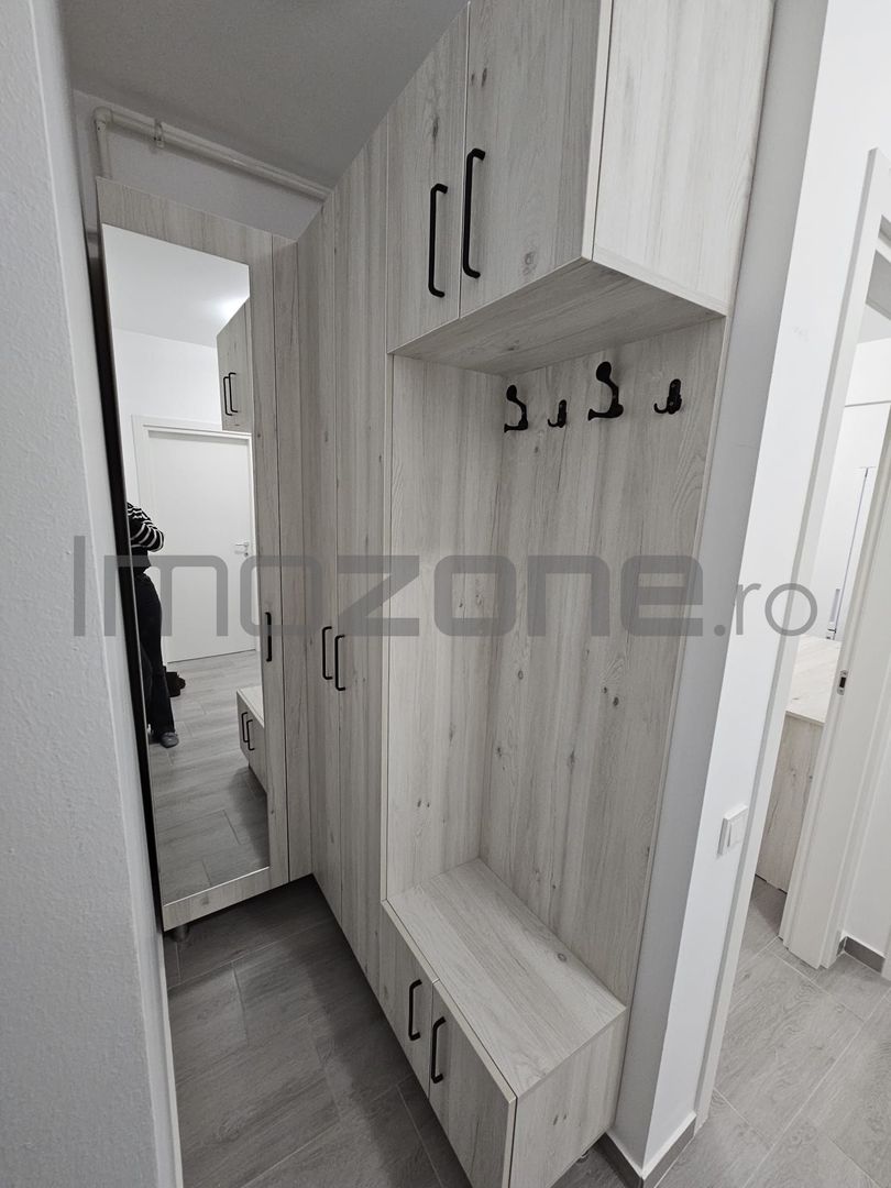 Garsoniera, 42 mp, decomandata, bucatarie 11 mp, mobilata/utilata - Poză 5