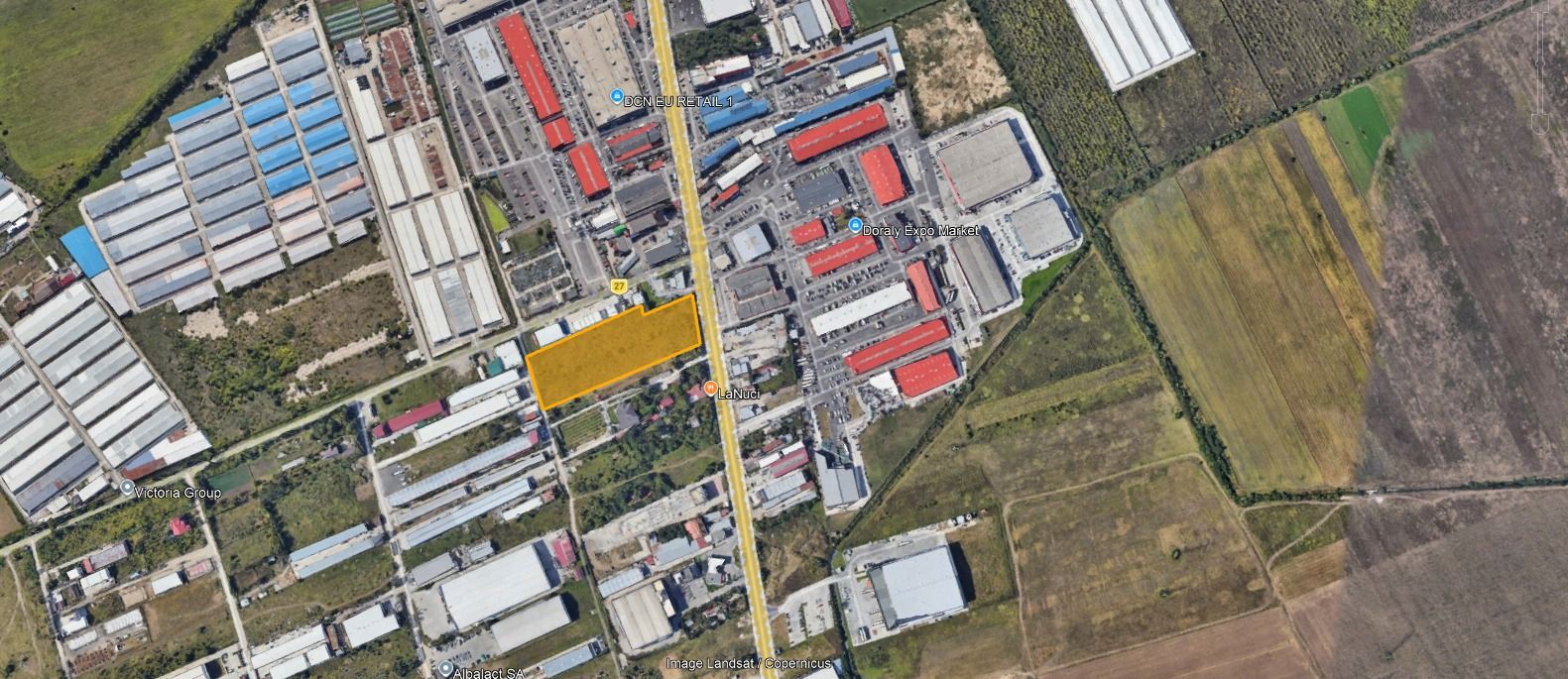 Teren intravilan – Afumați, DN2 – lângă Doraly Expo Market - Poză 3