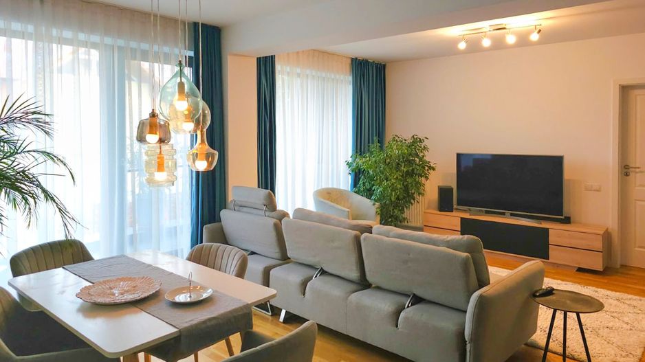 Închiriere Apartament 3 Camere 86mp | Bloc boutique  | Terasa 14mp - Poză 1