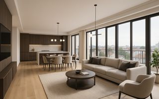 PENTHOUSE PANORAMIC – Etaj 9 | 4 Dormitoare | 5 Băi | Living 103 mp - Poză 3